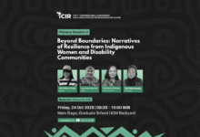 Recap Plenary Session 3: Beyond Boundaries - Narratives of Resilience from Indigenous Women and Disability Communities